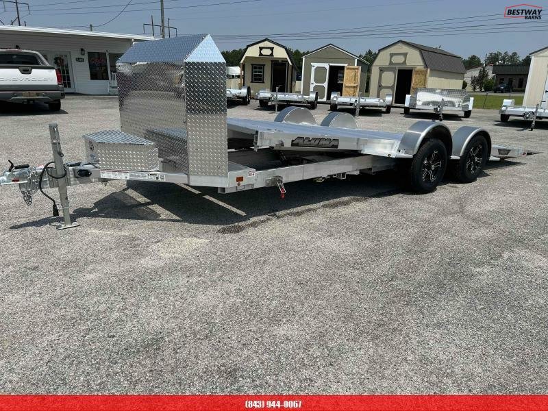 New 2025 Aluma 8218LP Low Profile Car Hauler