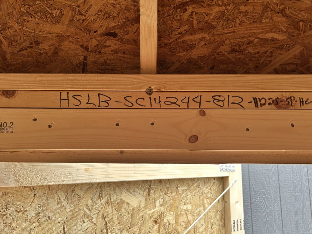 New 2025 Old Hickory 8X12 Barn