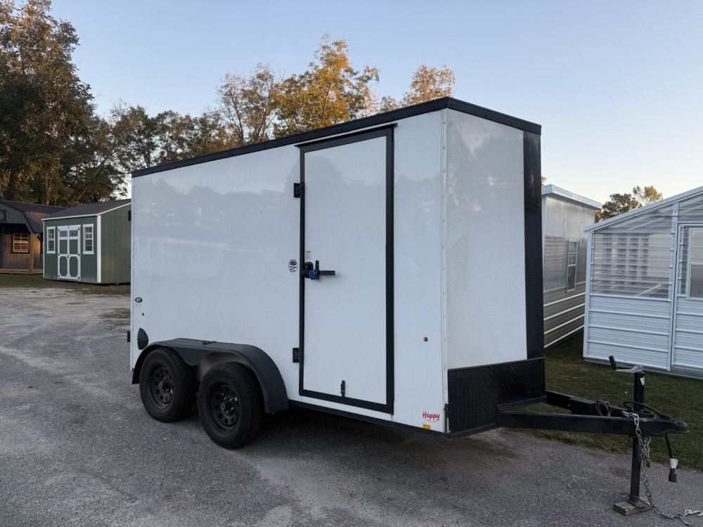 Used 2025 Look 6X12 TANDEM Enclosed Cargo