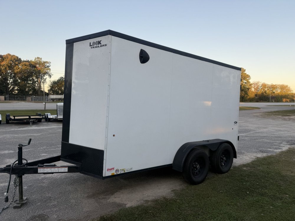 Used 2025 Look 6X12 TANDEM Enclosed Cargo