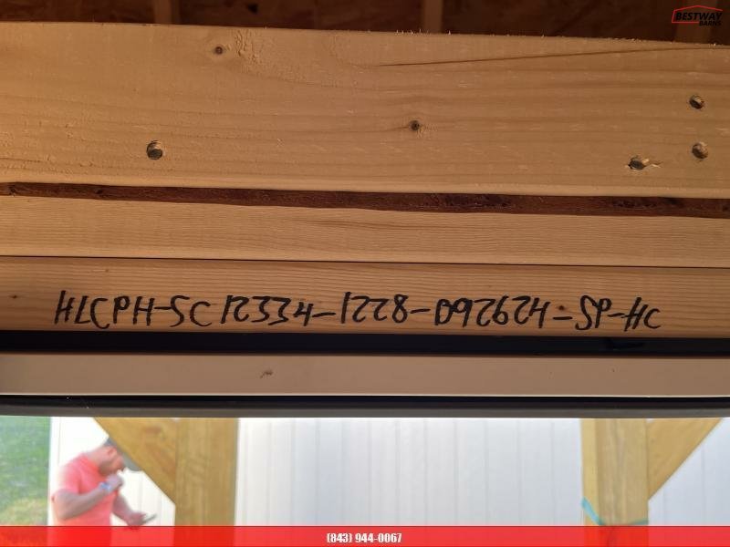 New 2024 Old Hickory 12X28 Barn