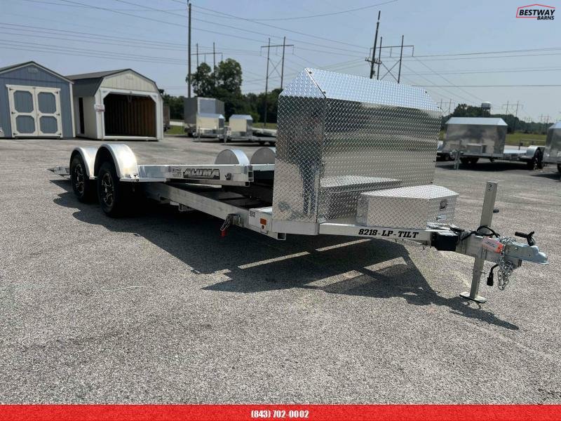 New 2025 Aluma 8216LP Low Profile Car Hauler