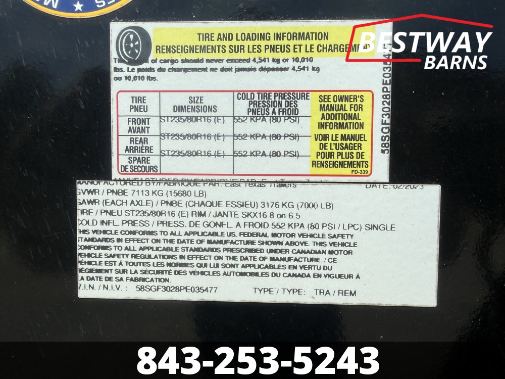 REPO 2023 East Texas 102 X 30 DECKOVER 14K Equipment