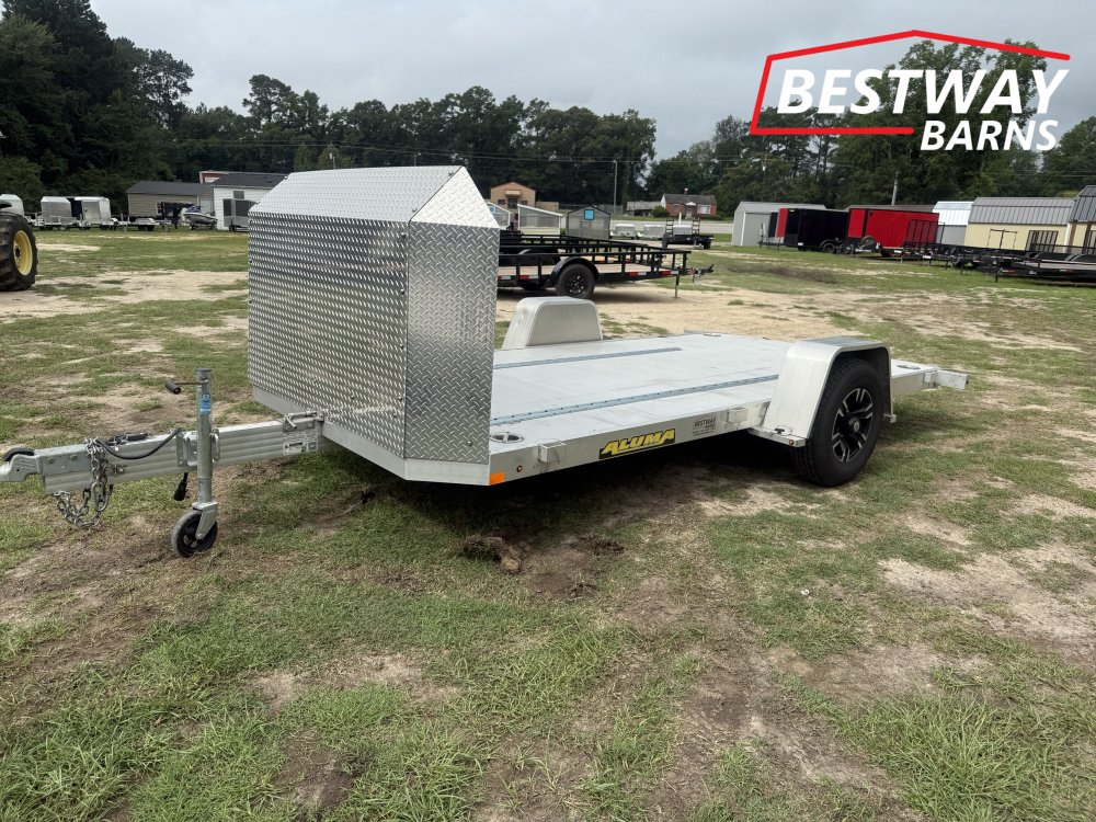Used 2025 Aluma 8214HS TILT Sling Shot Car Hauler