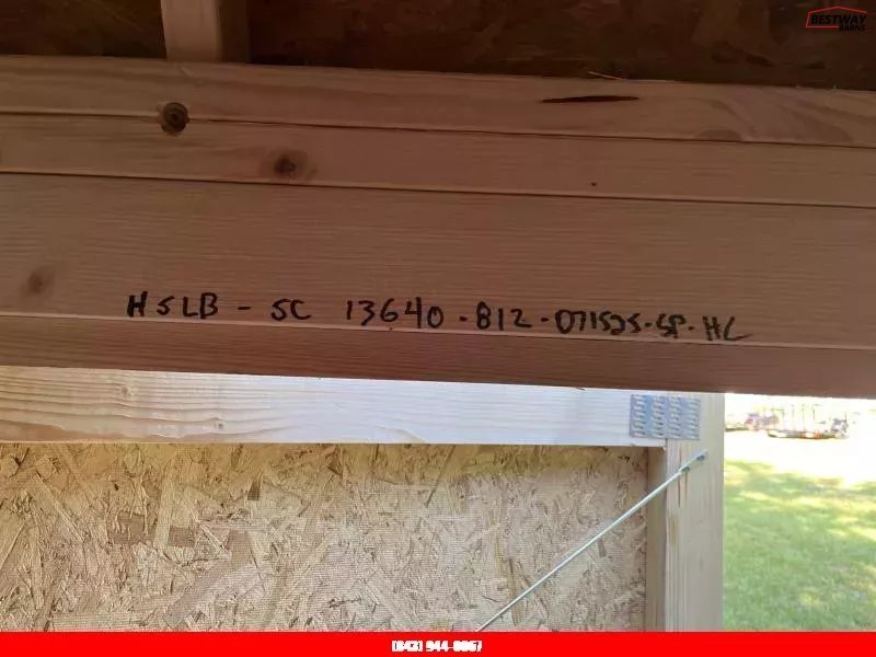 New 2025 Old Hickory 8X12 Barn