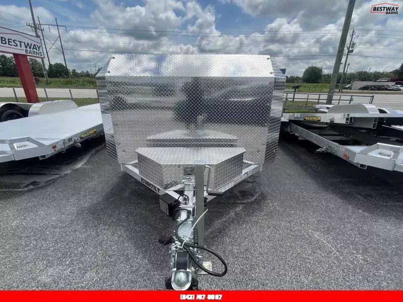 New 2025 Aluma 8218H Anniversary HEAVY Tilt Car Hauler