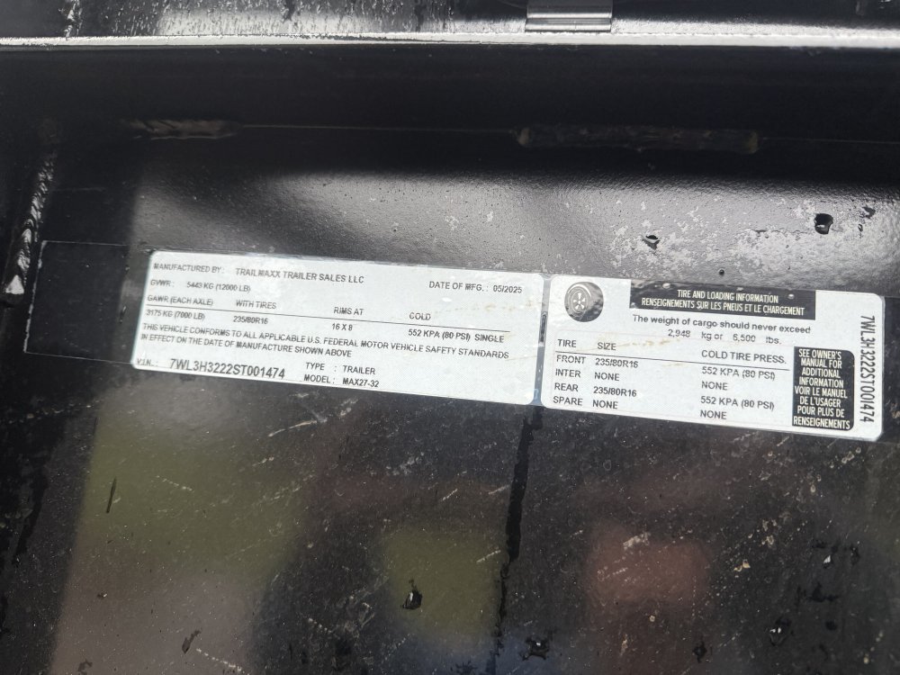 REPO 2025 Trailmaxx GOOSENECK Equipment