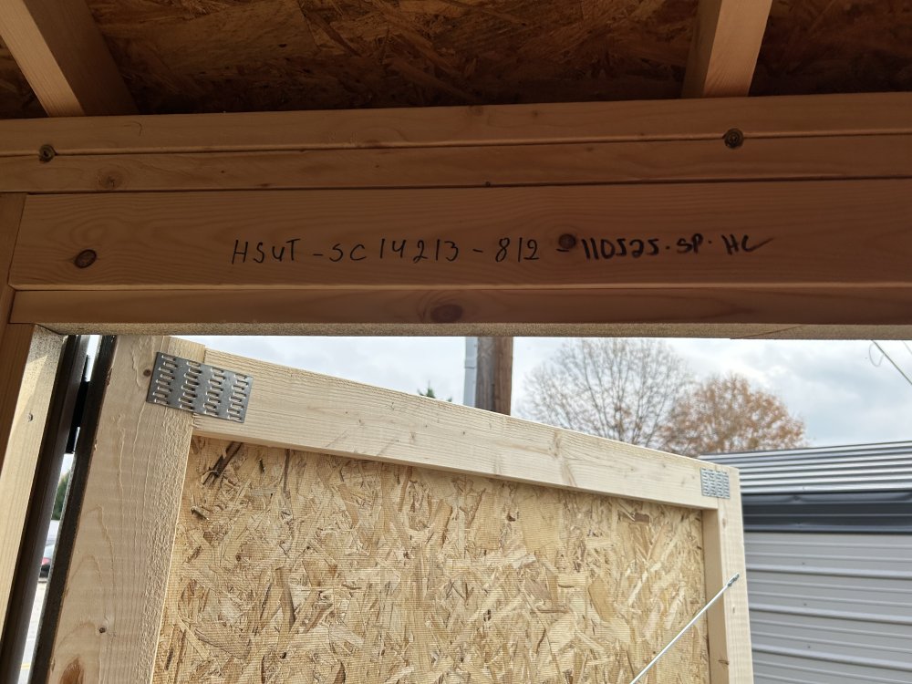 New 2025 Old Hickory 8X12 Utility Shed