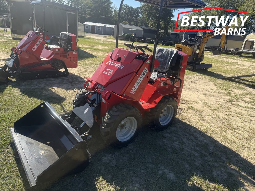 New 2026 AGT INDUSTRIAL 140W WHEEL MINI SKIDSTEER