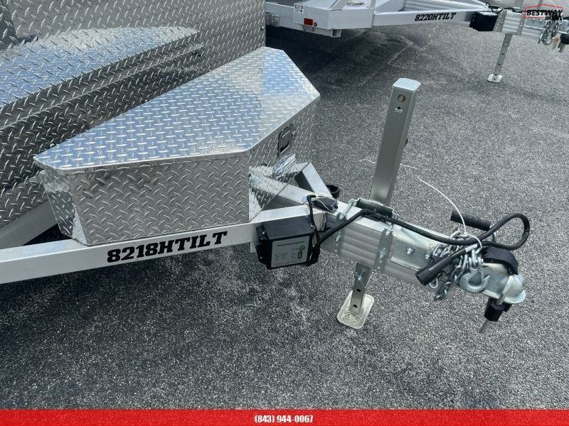 New 2025 Aluma 8218H Anniversary HEAVY Tilt Car Hauler