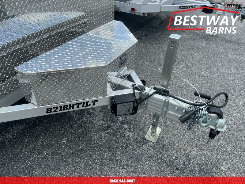 New 2026 Aluma 8218H Anniversary HEAVY Tilt Car Hauler