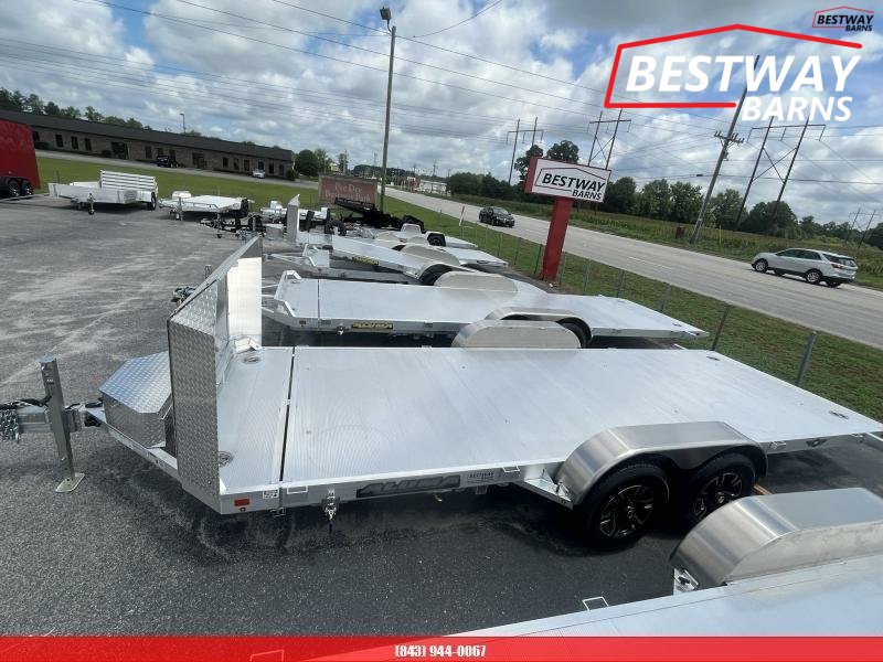 New 2026 Aluma 8218H Anniversary HEAVY Tilt Car Hauler