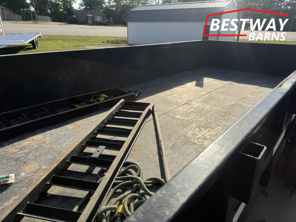 REPO 2025 GATORMADE TRAILERS 7 X 16 GOOSENECK Dump