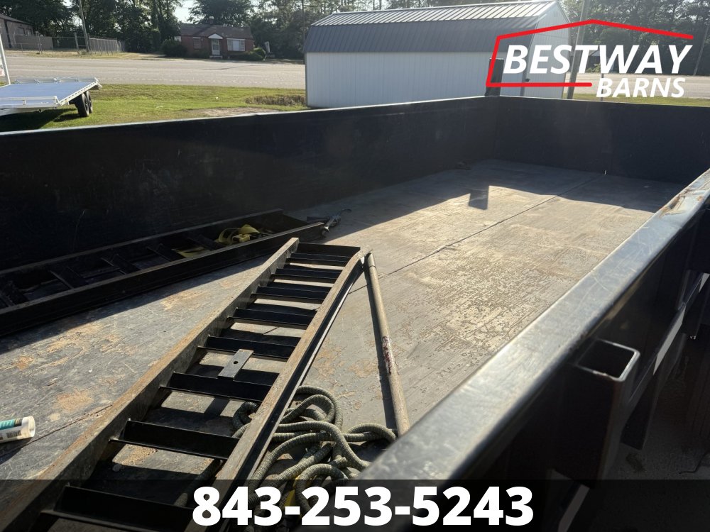 REPO 2025 GATORMADE TRAILERS 7 X 16 GOOSENECK Dump