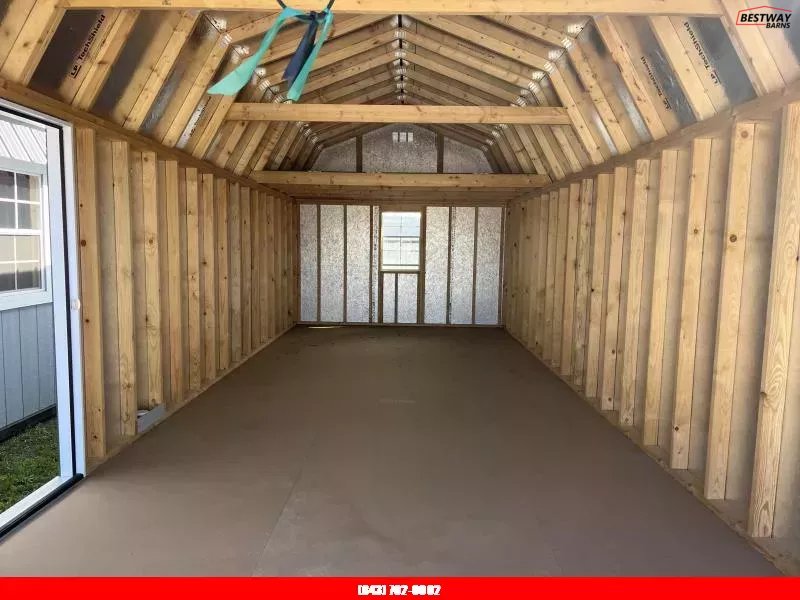 New 2025 Old Hickory 12x28 GARAGE Barn