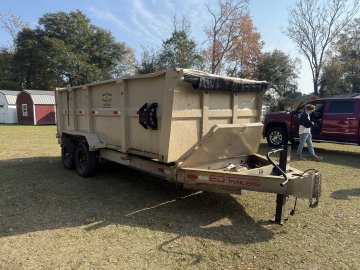 REPO 2025 ED Trailers 7X16 HIGH SIDE Dump