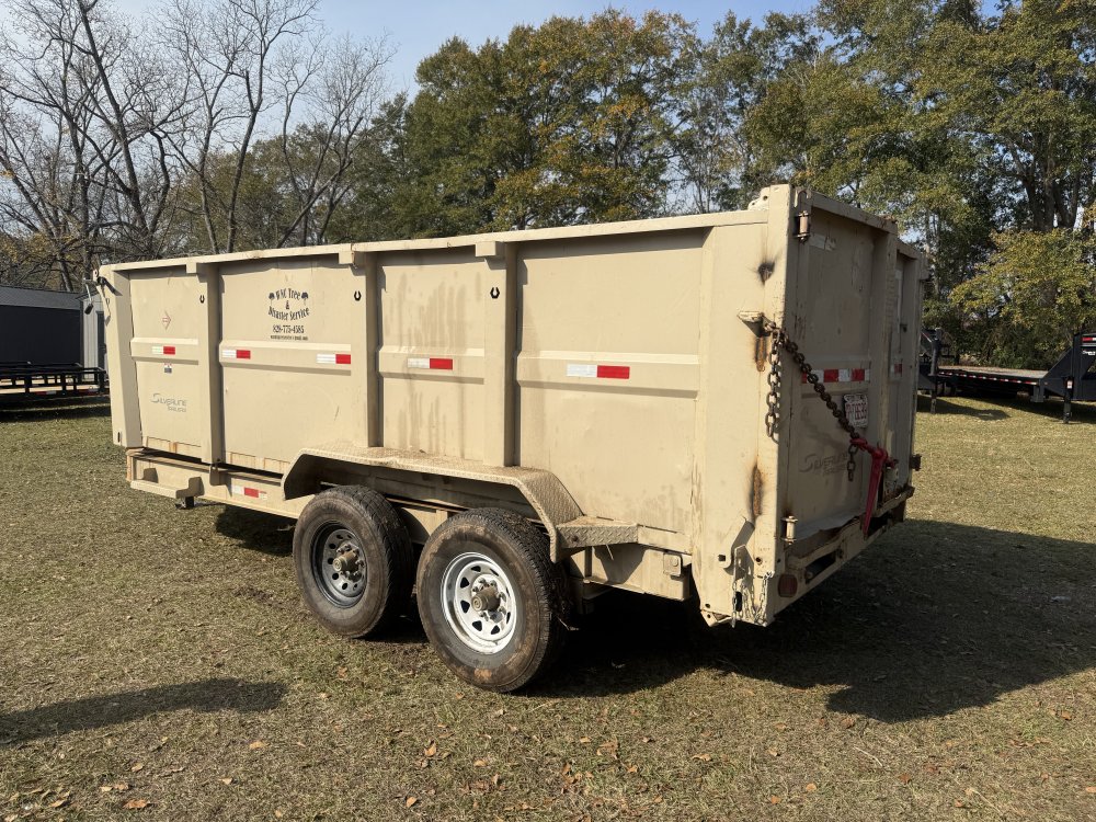 REPO 2025 ED Trailers 7X16 HIGH SIDE Dump