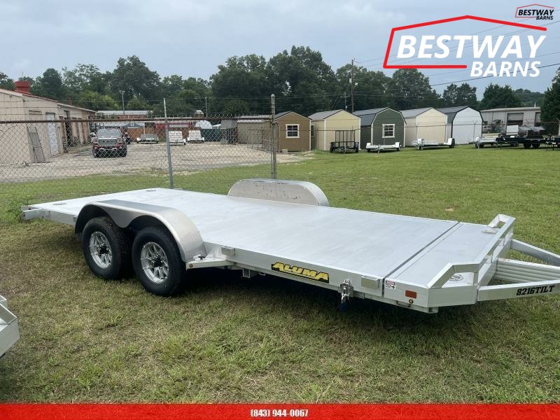 New 2027 Aluma 8216 TILT Car Hauler