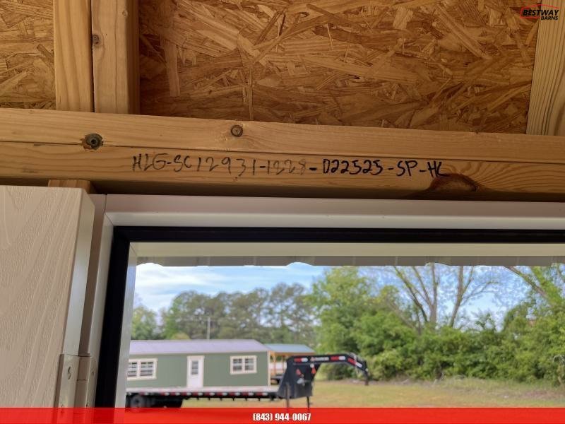 New 2025 Old Hickory 12X28 GARAGE Barn