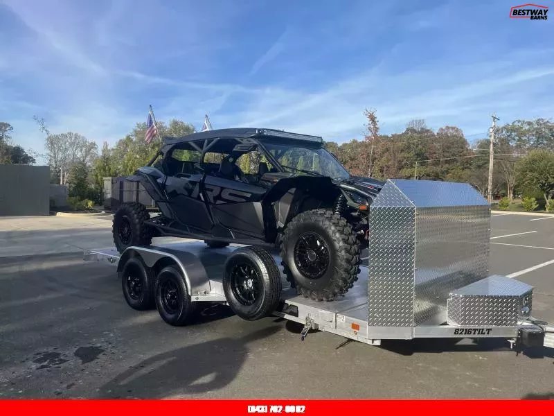 New 2025 Aluma 8216 TILT Car Hauler