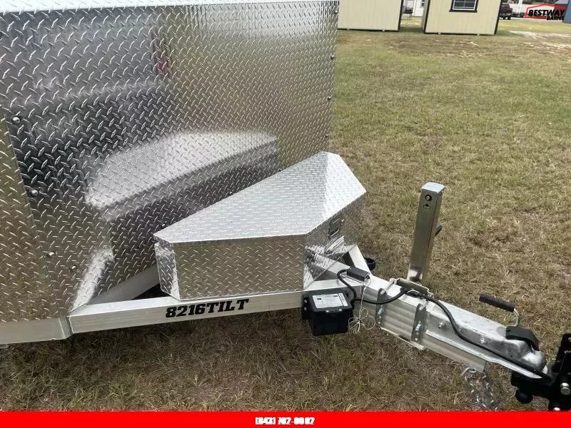 New 2025 Aluma 8216 TILT Car Hauler