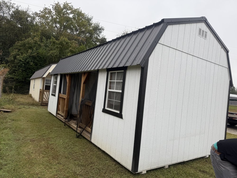 REPO 2023 Old Hickory 12X24 SIDE PORCH Barn