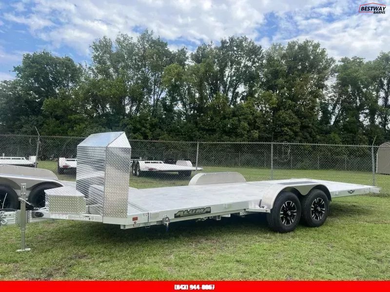 New 2027 Aluma 8220H ANNIVERSARY HEAVY Tilt Car Hauler