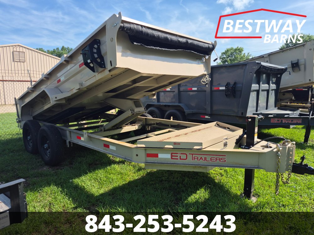 REPO 2025 ED Trailers 7 x 14 14K Dump Dump