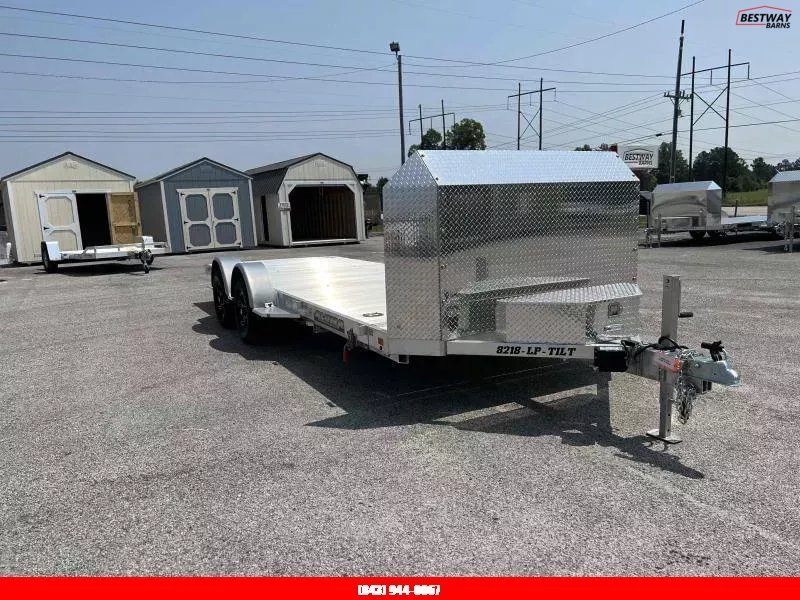 New 2025 Aluma 8218LP Low Profile Car Hauler