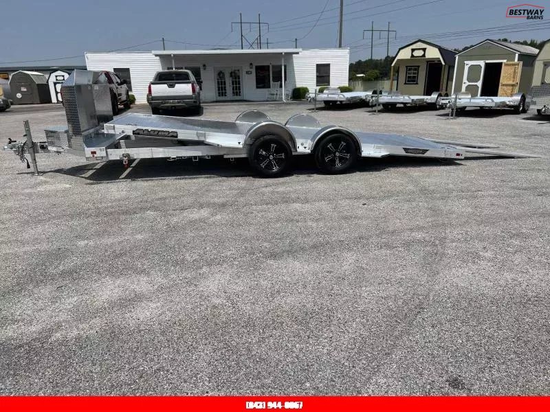 New 2025 Aluma 8218LP Low Profile Car Hauler