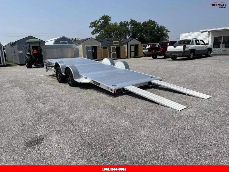 New 2025 Aluma 8218LP Low Profile Car Hauler