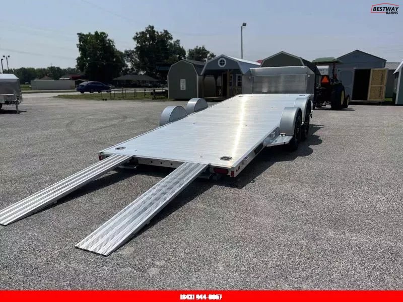 New 2025 Aluma 8218LP Low Profile Car Hauler