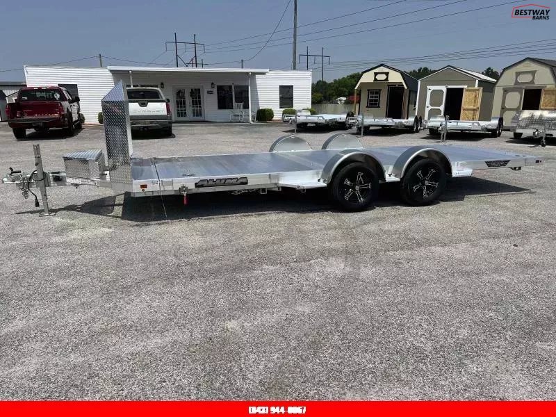 New 2025 Aluma 8218LP Low Profile Car Hauler