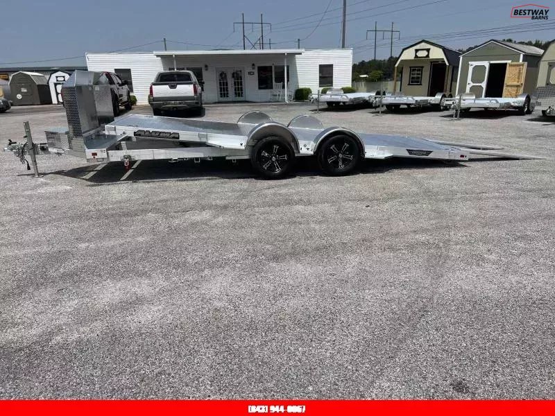 New 2025 Aluma 8218LP Low Profile Car Hauler