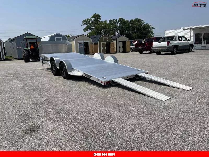 New 2025 Aluma 8218LP Low Profile Car Hauler