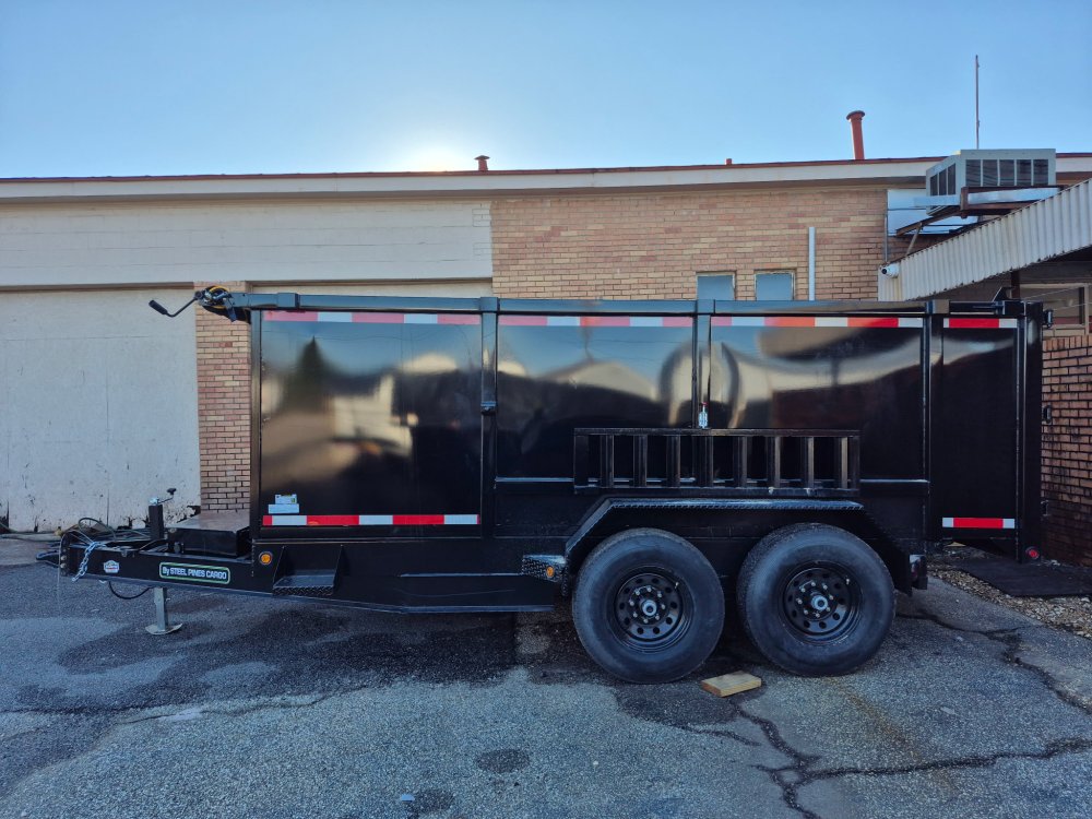 Used 2026 STEEL PINES CARGO 7X14 14K Dump