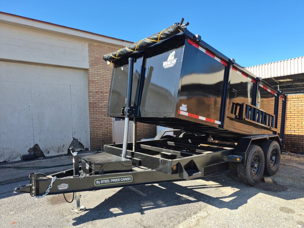 Used 2026 STEEL PINES CARGO 7X14 14K Dump