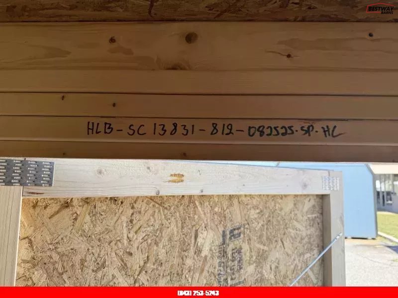 New 2025 Old Hickory 8 x 12 Lofted Barn