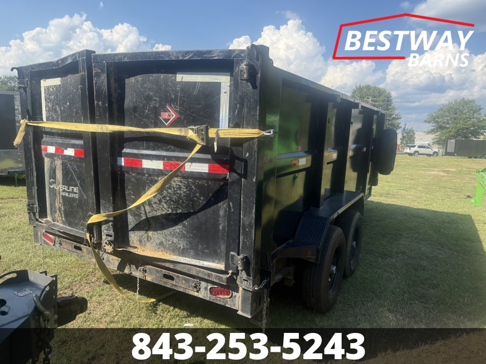 REPO 2025 ED Trailers 7X16 HIGH SIDE Dump