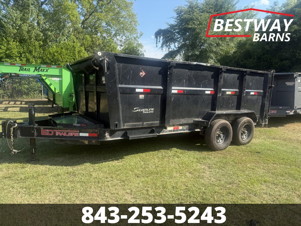 REPO 2025 ED Trailers 7X16 HIGH SIDE Dump