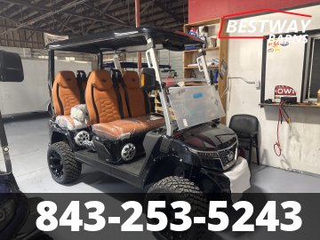 New 2026 Evolution D6 D-MAX XT4 BLACK SAPPHIRE Golf Cart