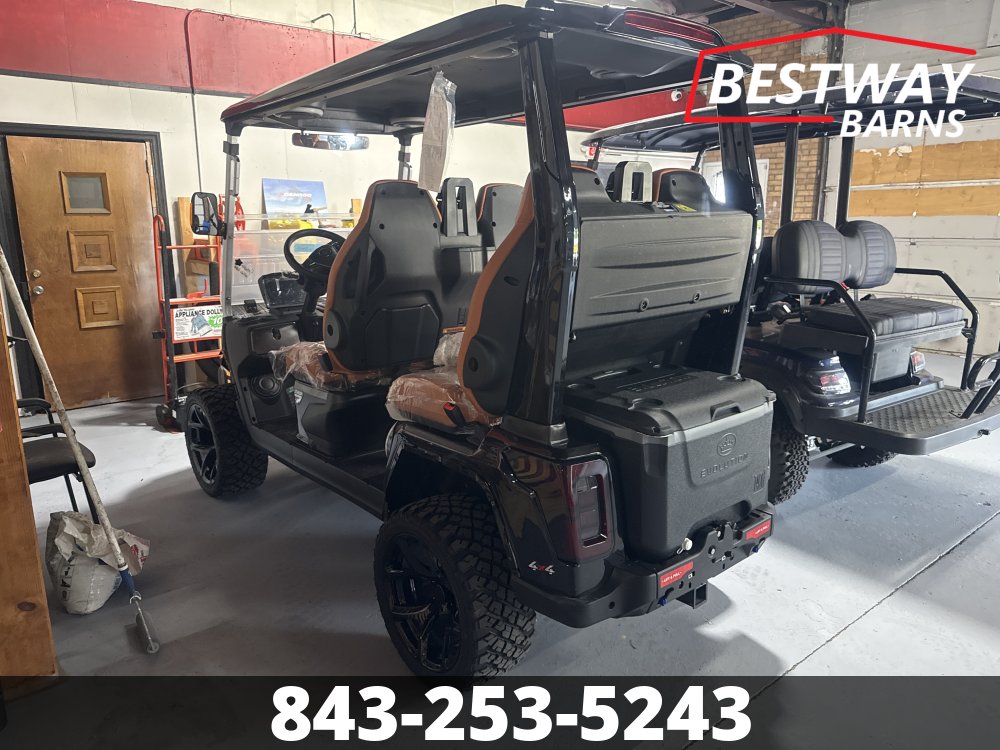 New 2026 Evolution D6 D-MAX XT4 BLACK SAPPHIRE Golf Cart