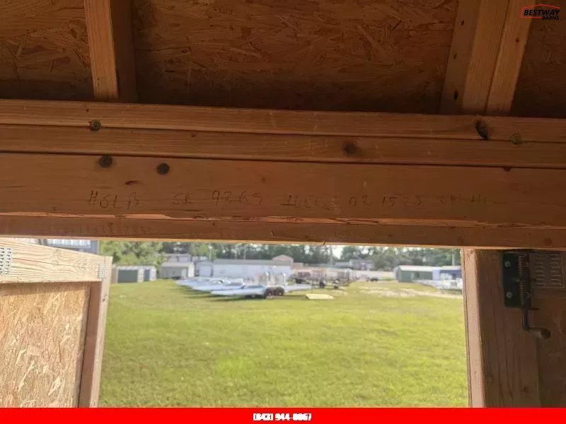 Used 2023 Old Hickory 10X20 SIDE Barn