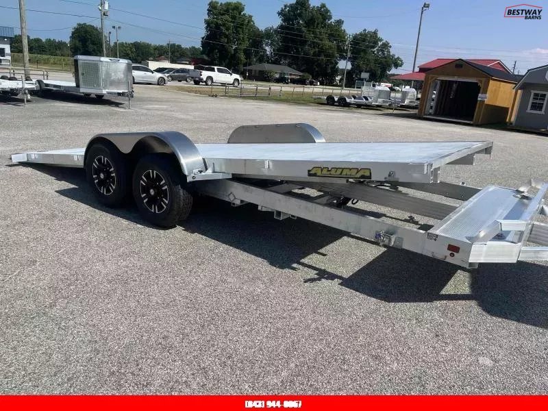 New 2026 Aluma 8220H HEAVY Tilt Car Hauler