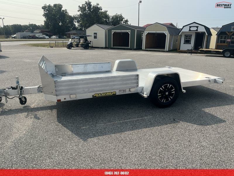 New 2026 Aluma 8214HS TILT Sling Shot Car Hauler