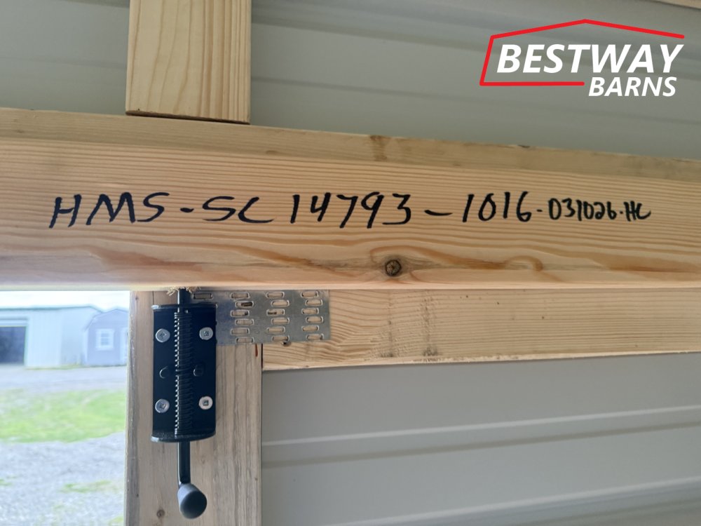 New 2026 Old Hickory 10x16 METAL Utility Shed