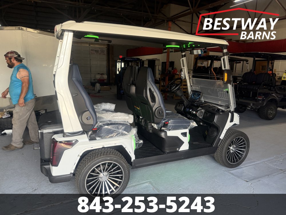 New 2026 Evolution D6 D-MAX GT4 PEARL WHITE Golf Cart