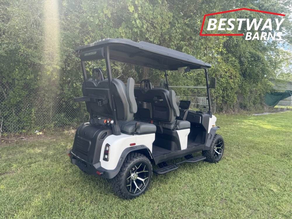 New 2026 Denago EV ROVER XL WHITE Golf Cart