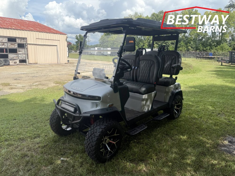 New 2026 Denago EV ROVER XL WHITE Golf Cart