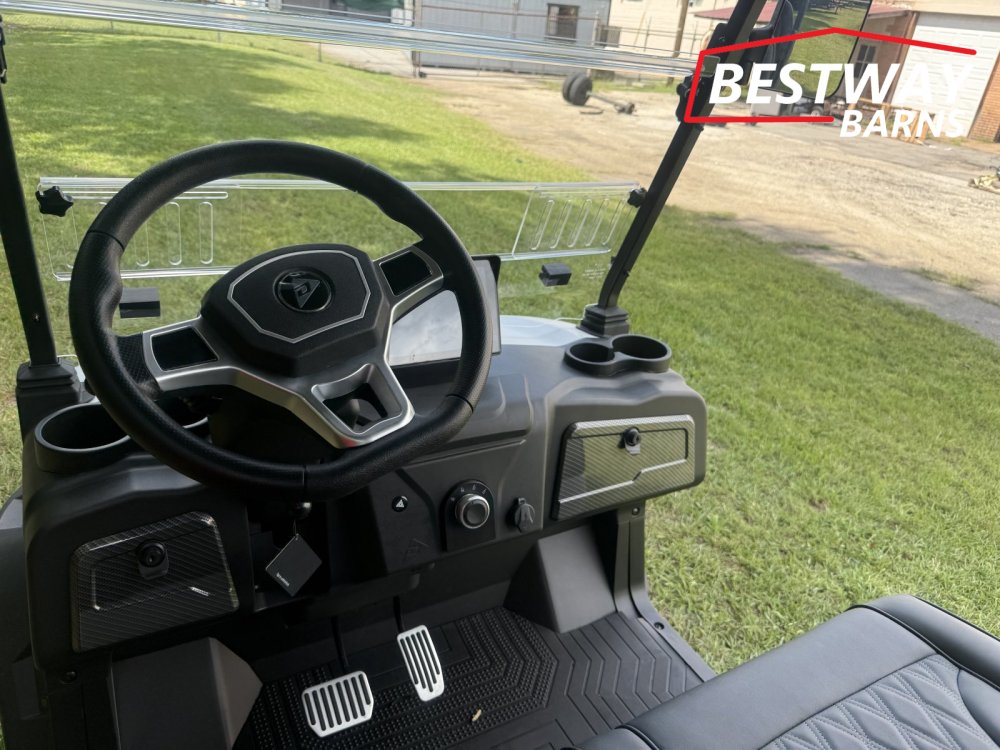 New 2026 Denago EV ROVER XL WHITE Golf Cart